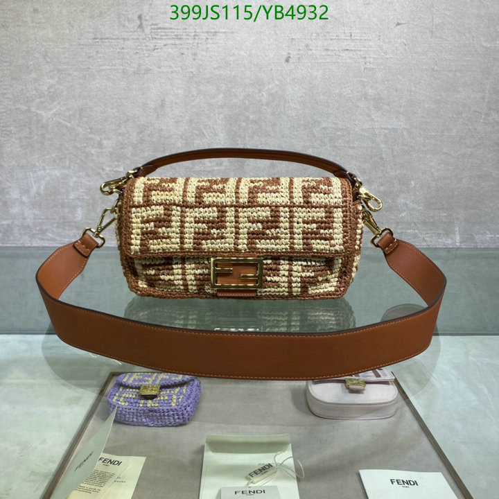 Fendi Bag-(Mirror)-Baguette,Code: YB4932,$: 399USD
