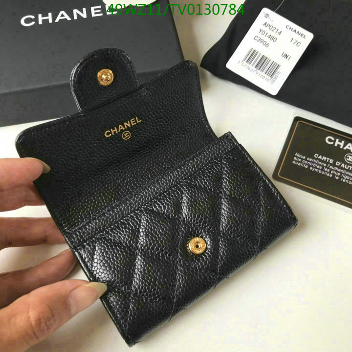 Chanel Bags ( 4A )-Wallet-,Code: TV0130784,$: 49USD