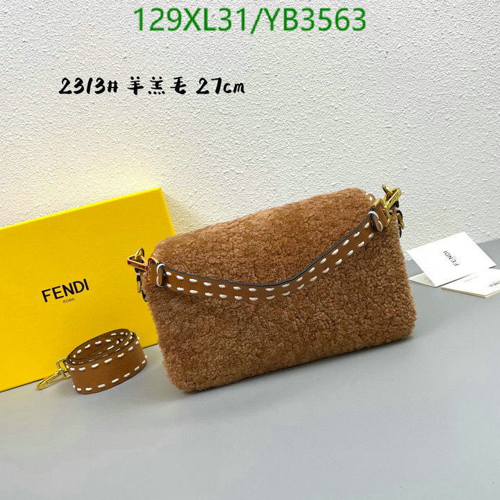 Fendi Bag-(4A)-Baguette-,Code: YB3563,$: 129USD