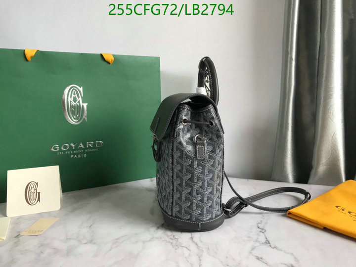 Goyard Bag-(Mirror)-Backpack-,Code: LB2794,$: 255USD