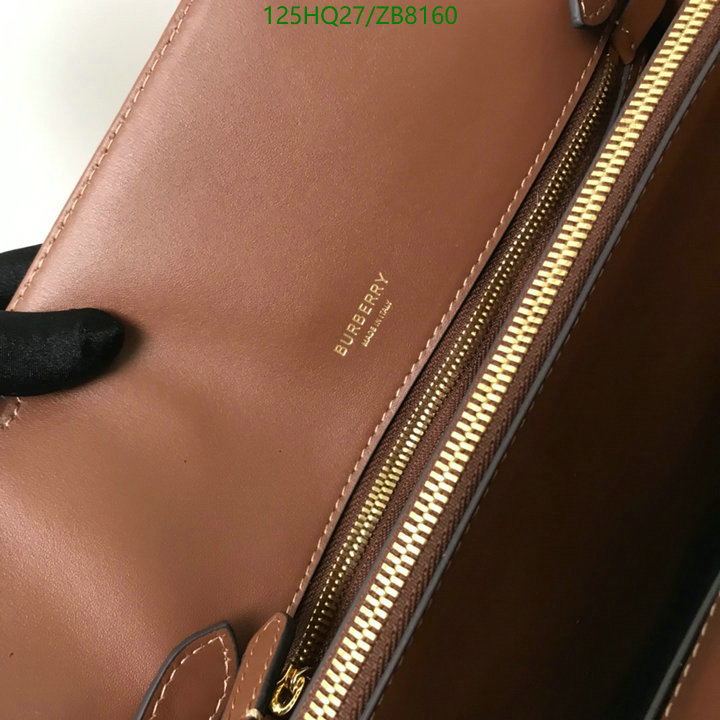 Burberry Bag-(4A)-Handbag-,Code: ZB8160,$: 125USD