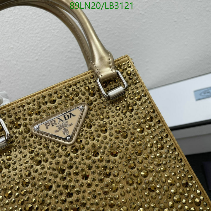 Prada Bag-(4A)-Handbag-,Code: LB3121,$: 89USD