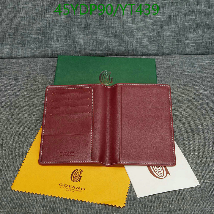 Goyard Bag-(Mirror)-Wallet-,Code: YT439,$: 45USD