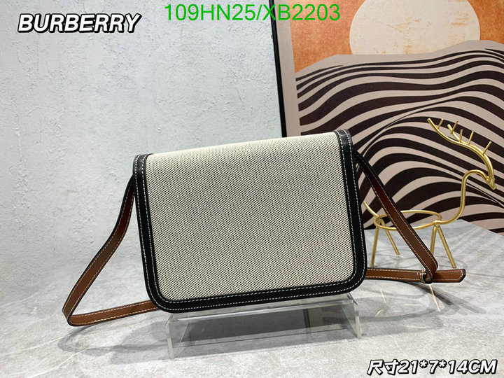 Burberry Bag-(4A)-Diagonal-,Code: XB2203,$: 109USD