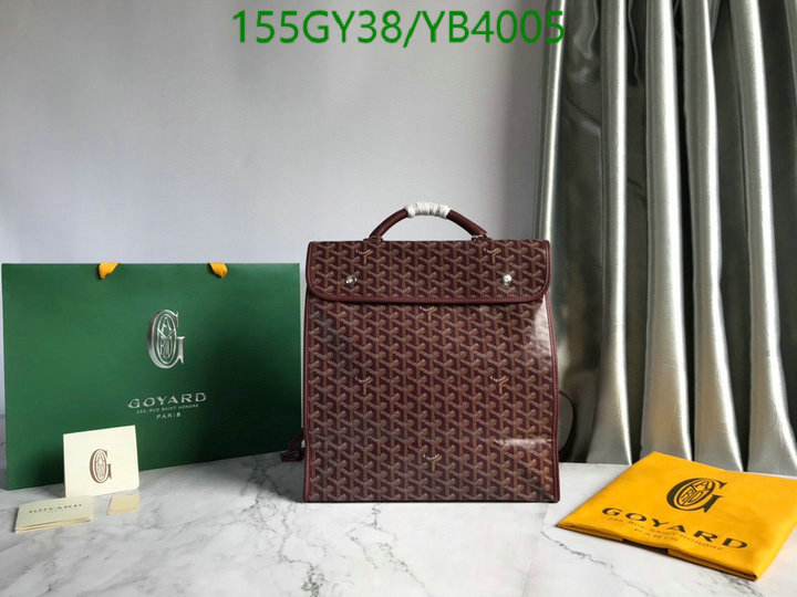 Goyard Bag-(4A)-Backpack-,Code: YB4005,$: 155USD