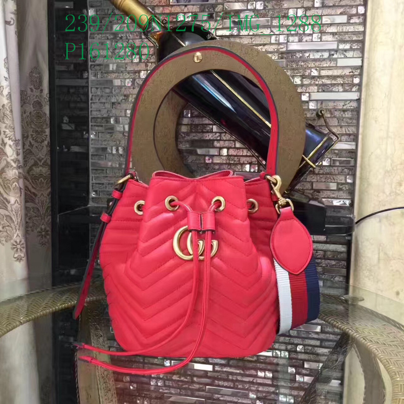 Gucci Bag-(Mirror)-Diagonal-,Code: GGB112812,