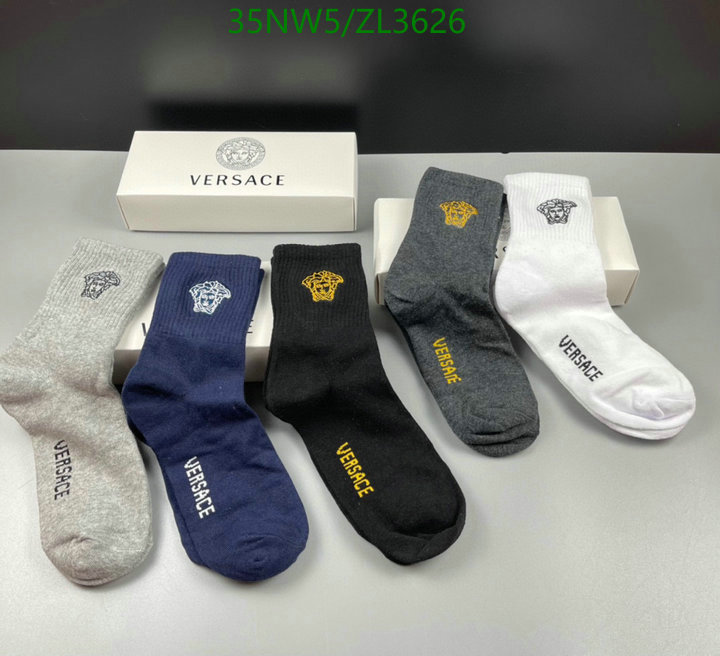 Sock-Versace, Code: ZL3626,$: 35USD