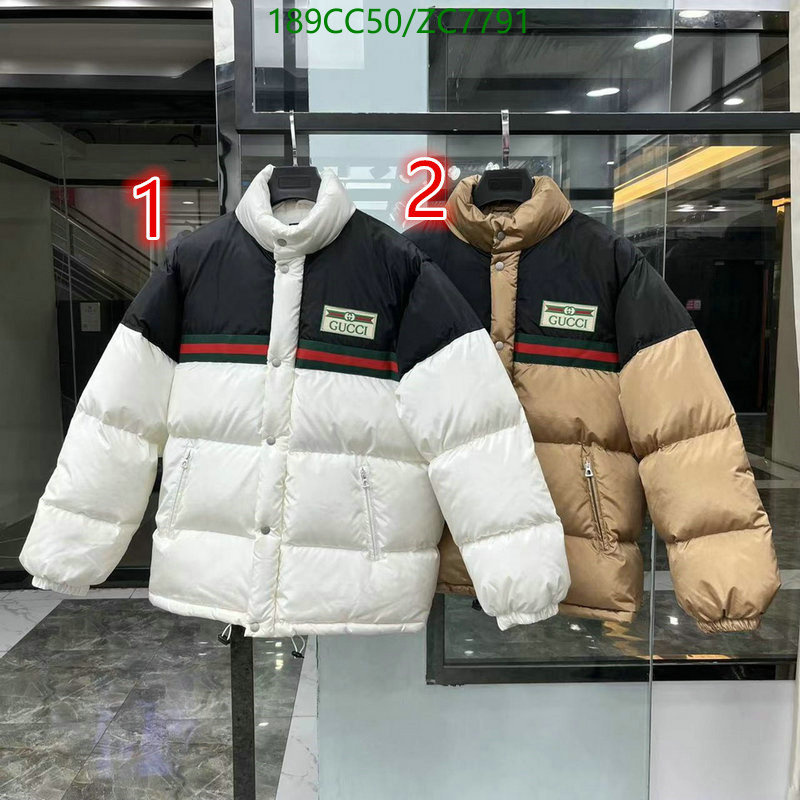 Down jacket Men-Gucci, Code: ZC7791,$: 189USD