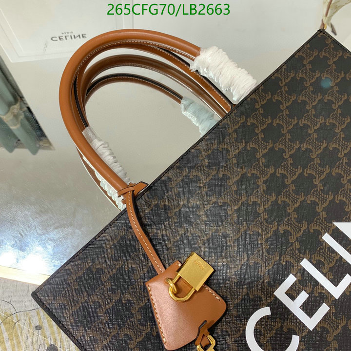 Celine Bag-(Mirror)-Cabas Series,Code: LB2663,$: 265USD