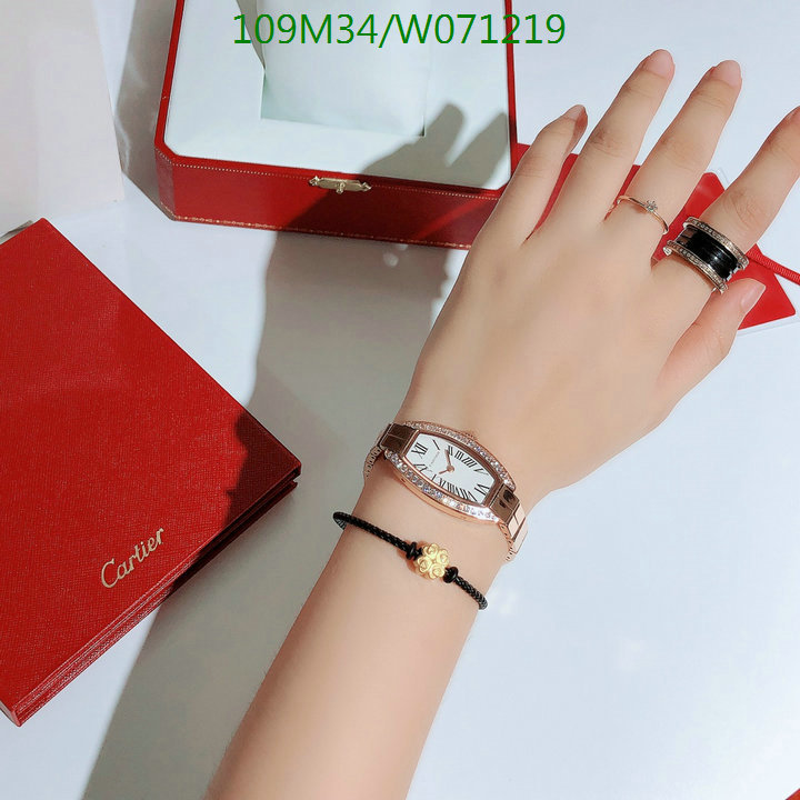 Watch-4A Quality-Cartier, Code: W071219,$:109USD