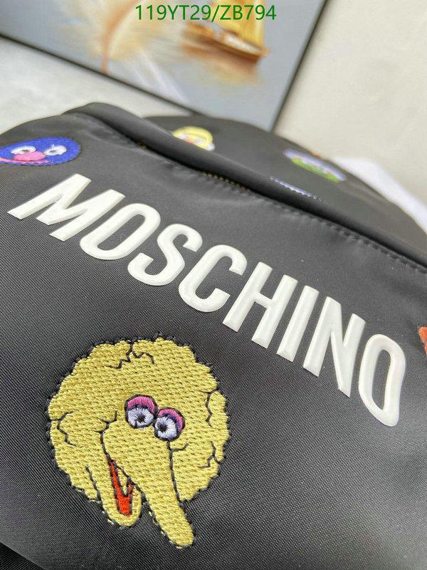 Moschino Bag-(Mirror)-Backpack-,Code: ZB794,$: 119USD