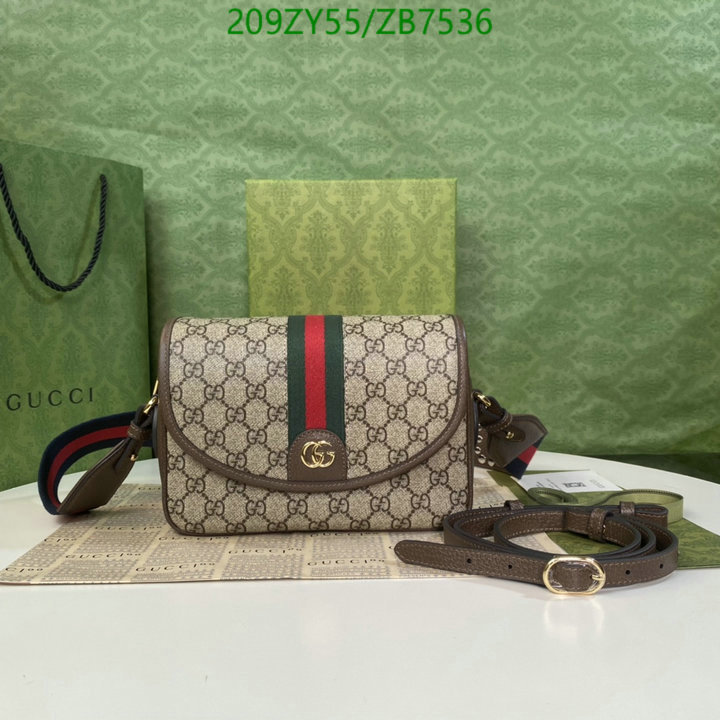 Gucci Bag-(Mirror)-Ophidia,Code: ZB7536,$: 209USD