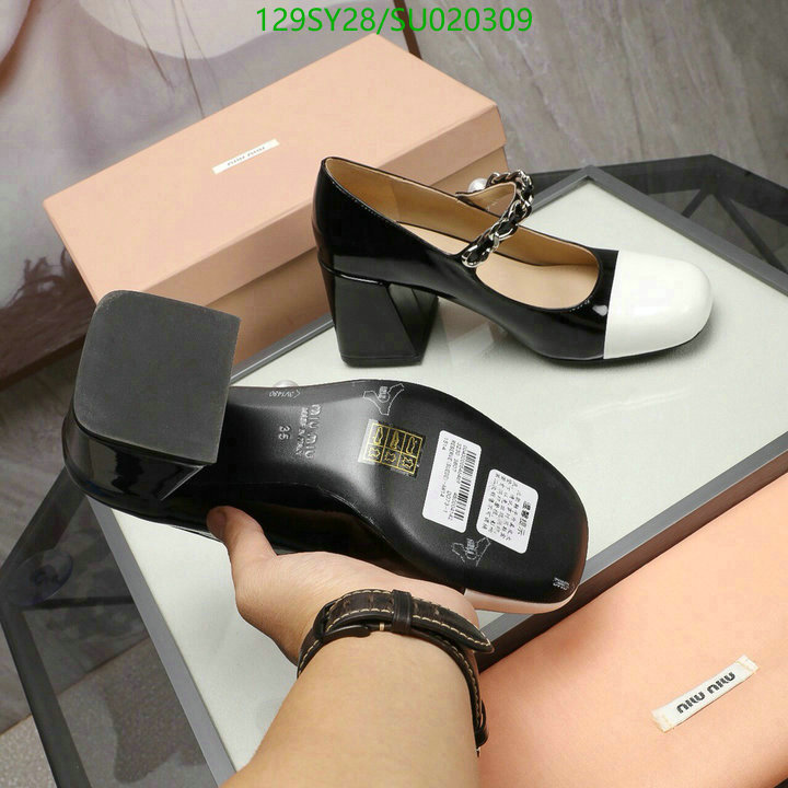 Women Shoes-Miu Miu, Code: SU020309,$: 129USD