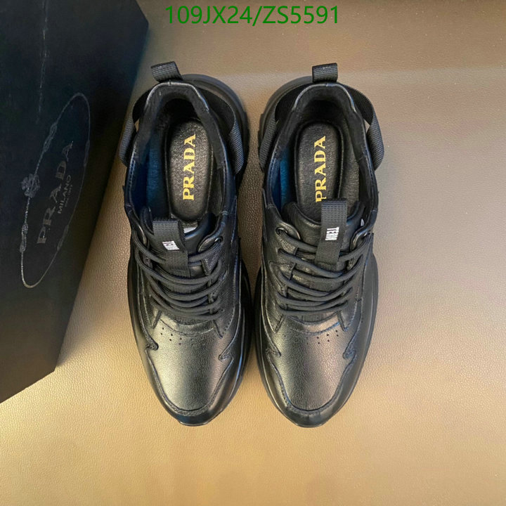 Men shoes-Prada, Code: ZS5591,$: 109USD