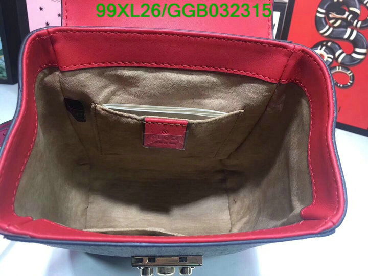 Gucci Bag-(4A)-Padlock-,Code: GGB032315,$: 99USD