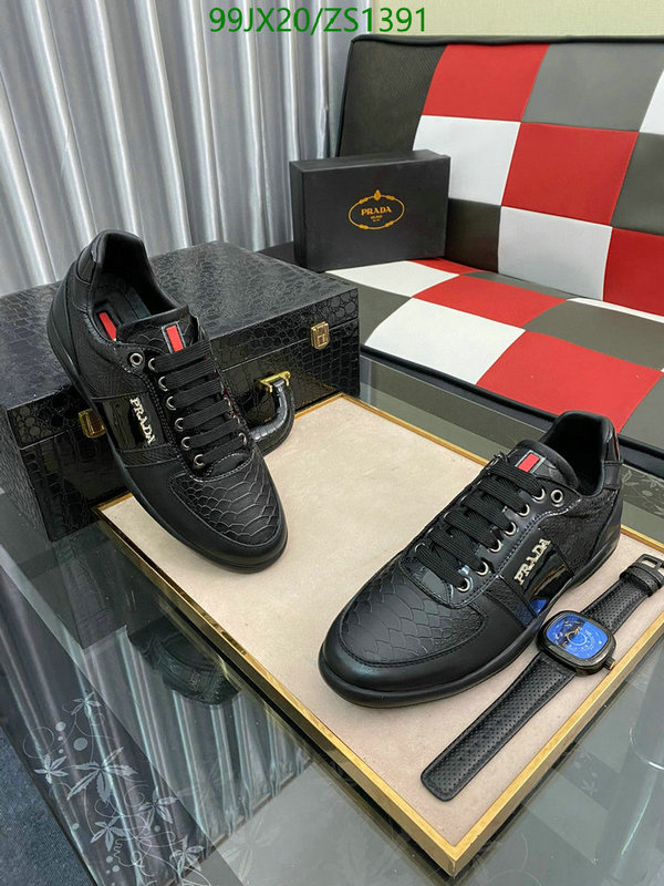 Men shoes-Prada, Code: ZS1391,$: 99USD