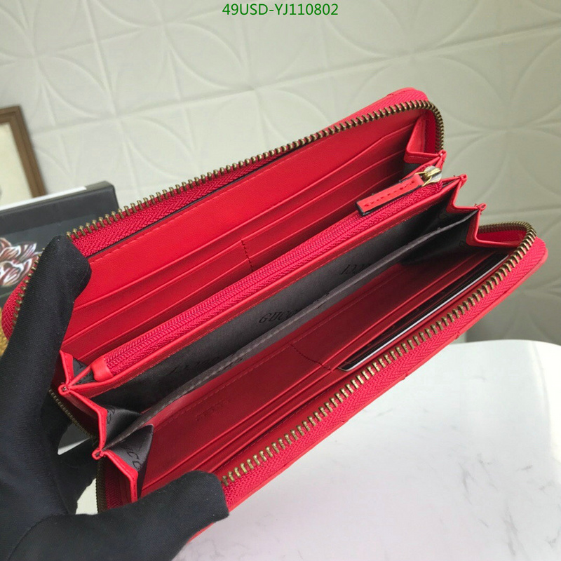 Gucci Bag-(4A)-Wallet-,Code: YJ110802,$:49USD