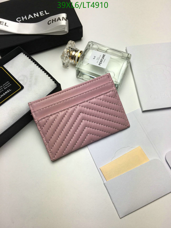 Chanel Bags ( 4A )-Wallet-,Code: LT4910,$: 39USD