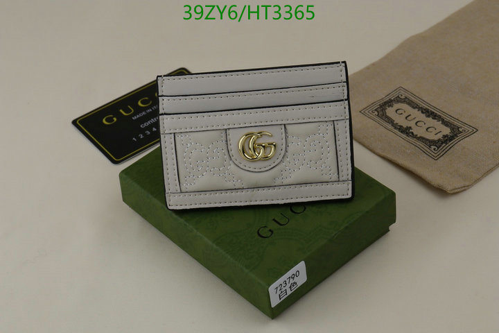 Gucci Bag-(4A)-Wallet-,Code: HT3365,$: 39USD