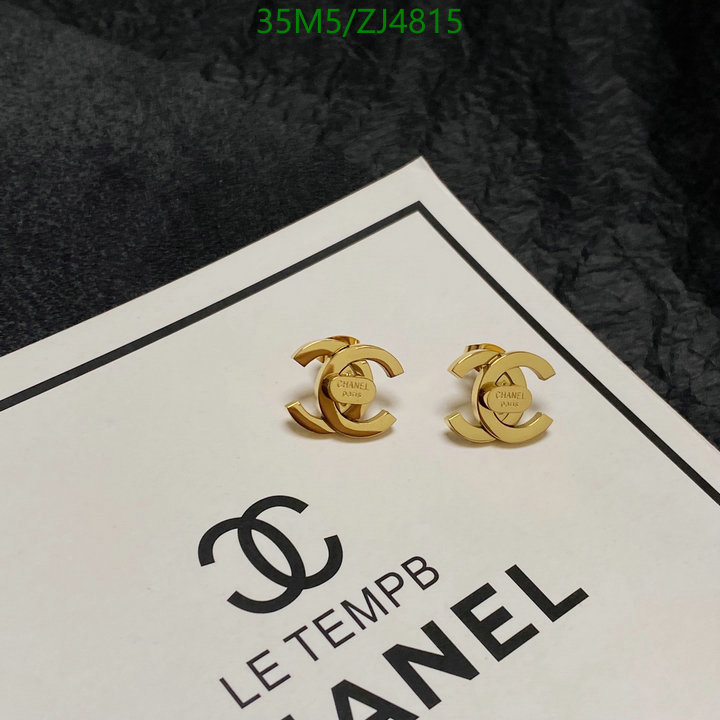 Jewelry-Chanel,Code: ZJ4815,$: 35USD