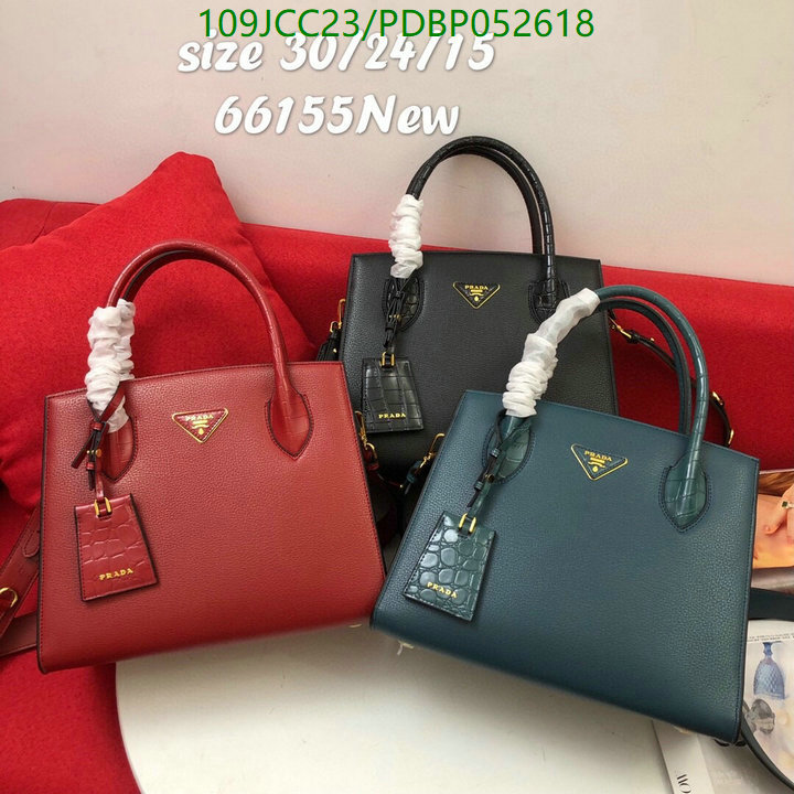 Prada Bag-(4A)-Handbag-,Code: PDBP052618,$: 109USD