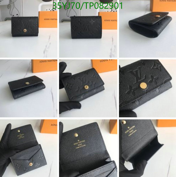 LV Bags-(4A)-Wallet-,Code: TP082901,$: 35USD