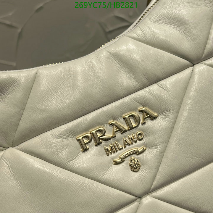 Prada Bag-(Mirror)-Handbag-,Code: HB2821,$: 269USD