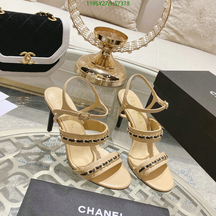 Women Shoes-Chanel, Code: HS7378,$: 119USD