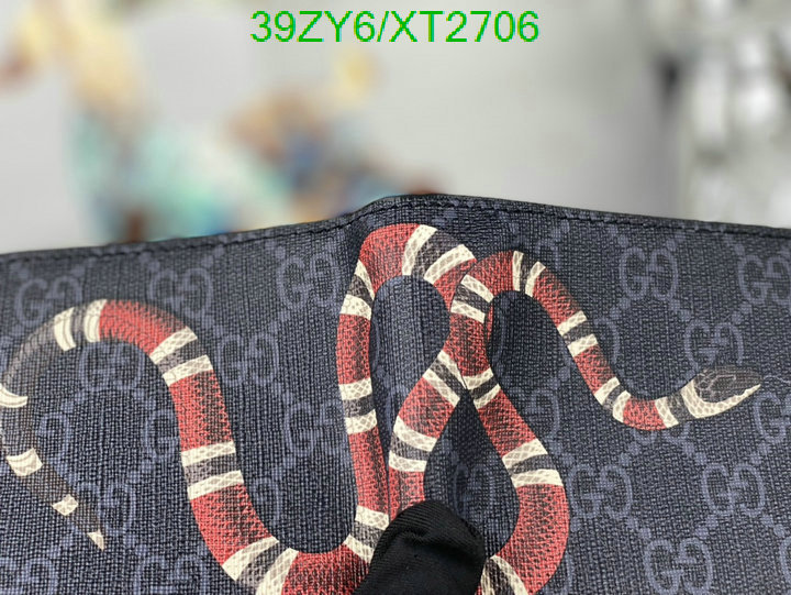 Gucci Bag-(4A)-Wallet-,Code: XT2706,$: 39USD