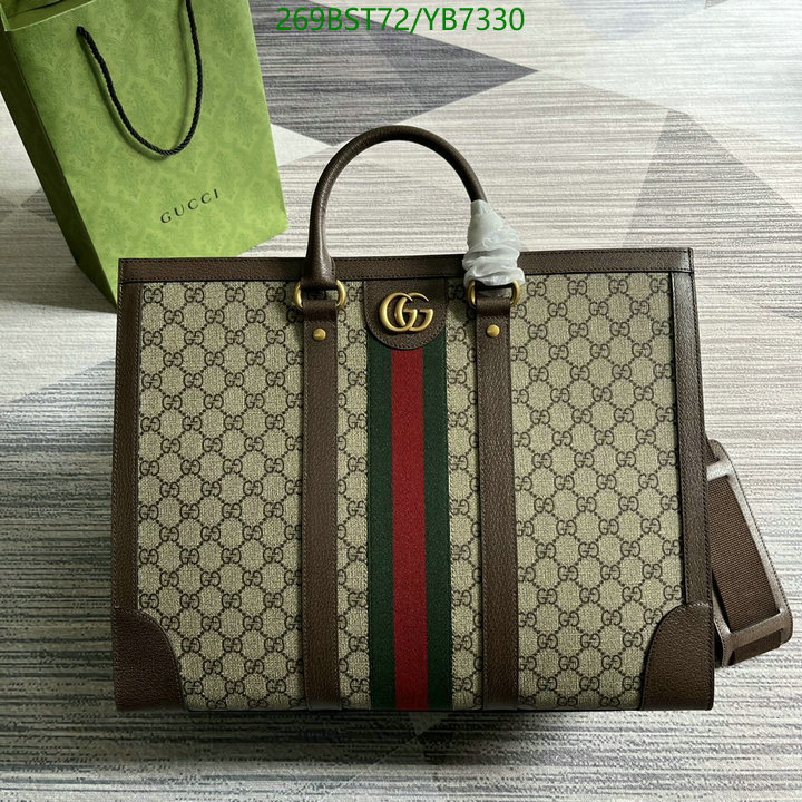 Gucci Bag-(Mirror)-Handbag-,Code: YB7330,$: 269USD