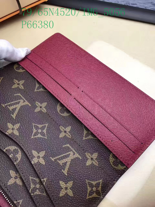 LV Bags-(Mirror)-Wallet-,Code：LT120125,$: 79USD