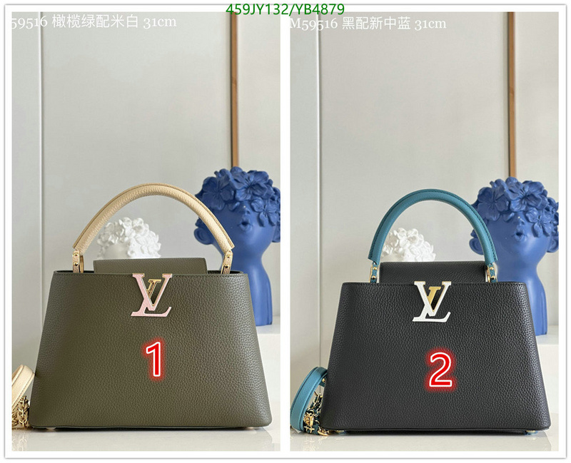 LV Bags-(Mirror)-Handbag-,Code: YB4879,