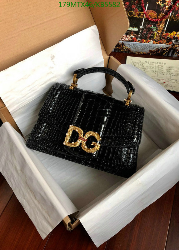 D&G Bag-(Mirror)-Diagonal-,Code: KB5582,$: 179USD