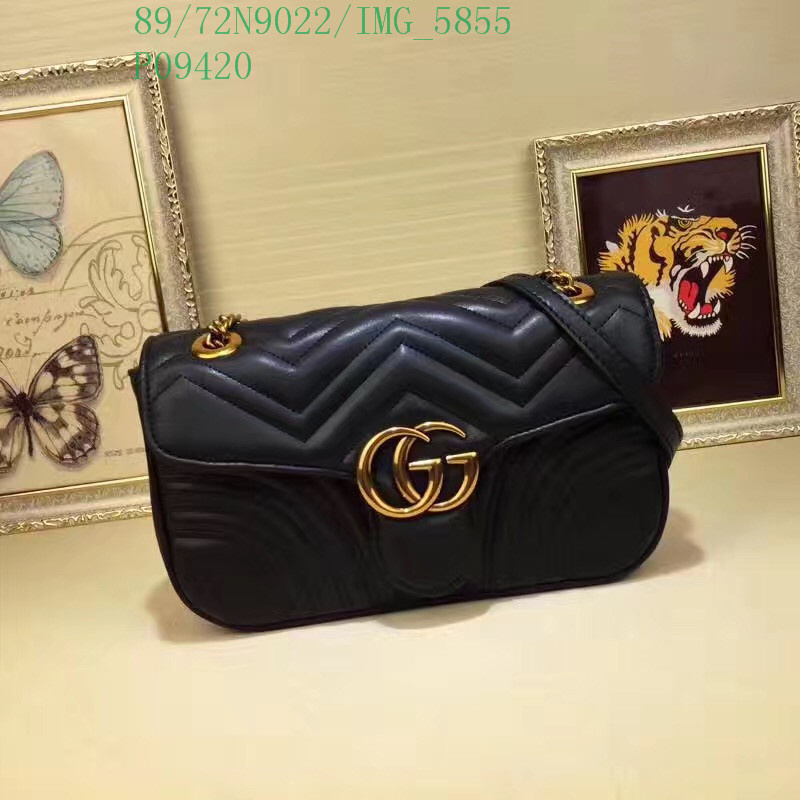 Gucci Bag-(4A)-Marmont,Code: GGB120420,$: 89USD