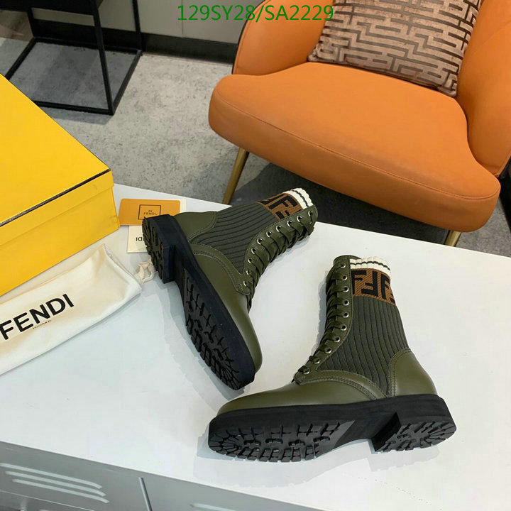 Women Shoes-Fendi, Code: SA2229,$: 129USD