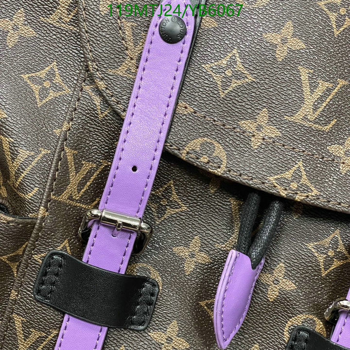 LV Bags-(4A)-Backpack-,Code: YB6067,$: 119USD