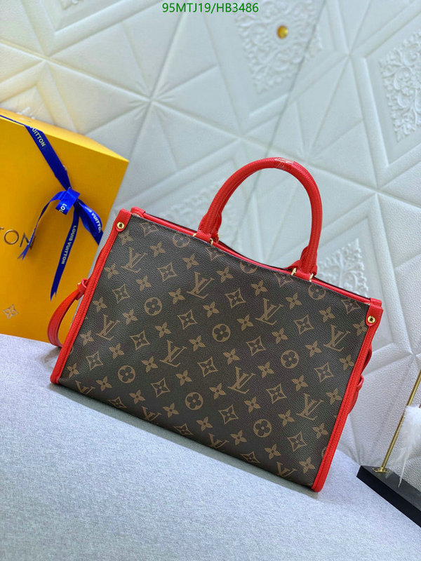 LV Bags-(4A)-Handbag Collection-,Code: HB3486,$: 95USD