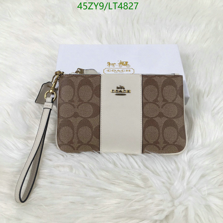 Coach Bag-(4A)-Wallet-,Code: LT4827,$: 45USD