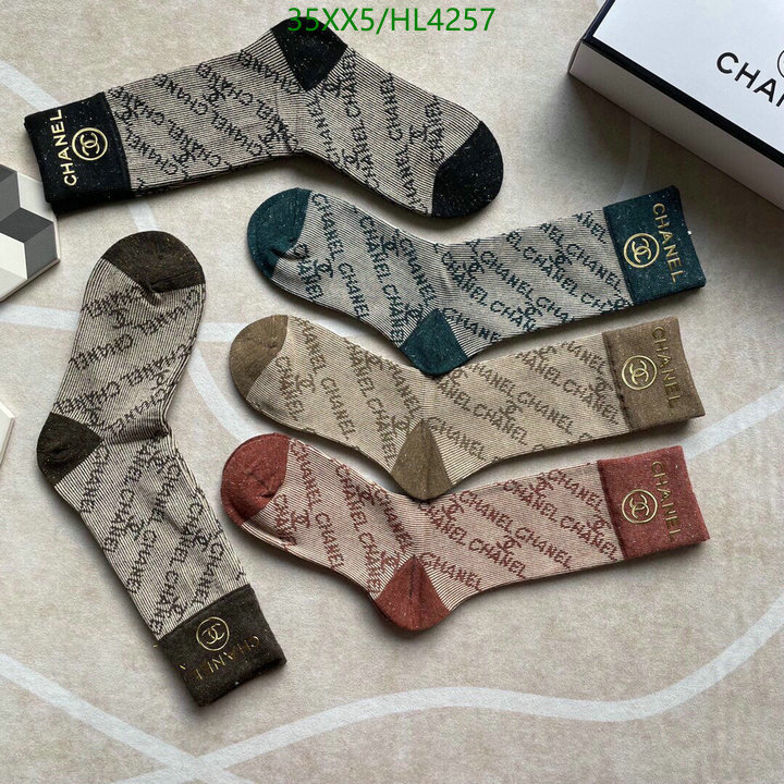 Sock-Chanel,Code: HL4257,$: 35USD