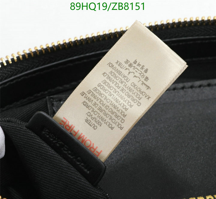 Burberry Bag-(4A)-Diagonal-,Code: ZB8151,$: 85USD