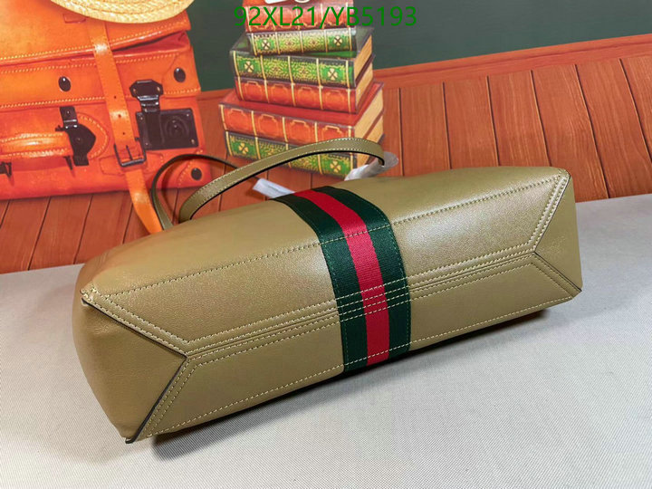 Gucci Bag-(4A)-Handbag-,Code: YB5193,$: 92USD