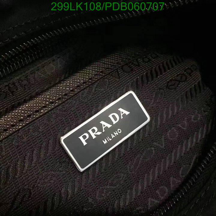 Prada Bag-(Mirror)-Diagonal-,Code: PDB060707,$: 299USD