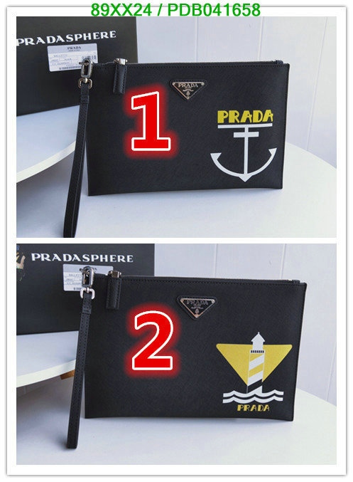 Prada Bag-(Mirror)-Clutch-,Code: PDB041658,$: 89USD