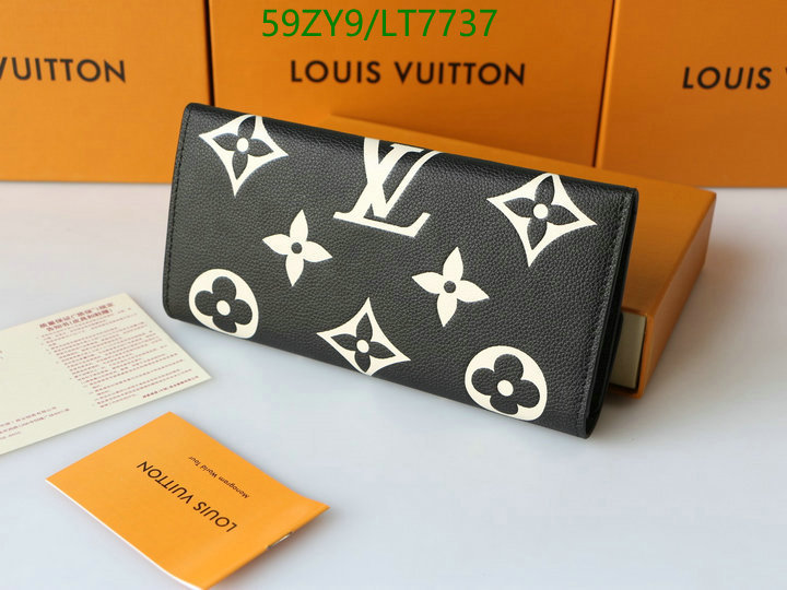 LV Bags-(4A)-Wallet-,Code: LT7737,$: 59USD