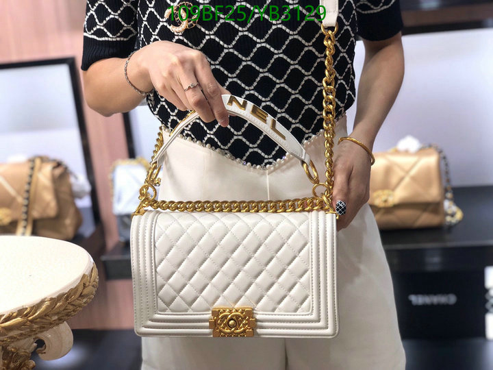 Chanel Bags ( 4A )-Le Boy,Code: YB3129,$: 109USD