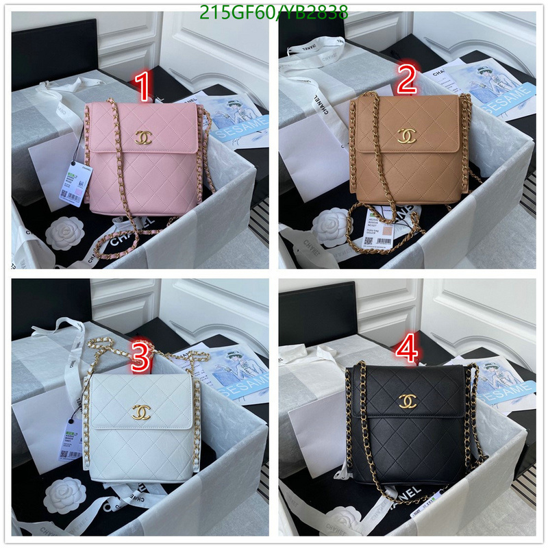 Chanel Bags -(Mirror)-Diagonal-,Code: YB2838,$: 215USD