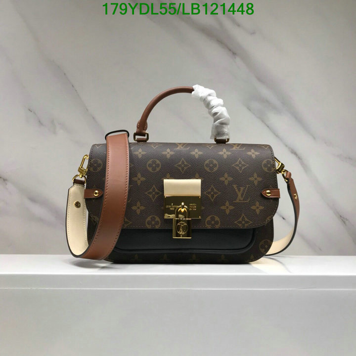 LV Bags-(Mirror)-Handbag-,Code: LB121448,$: 179USD