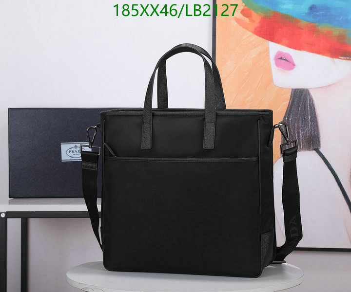 Prada Bag-(Mirror)-Handbag-,Code: LB2127,$: 185USD