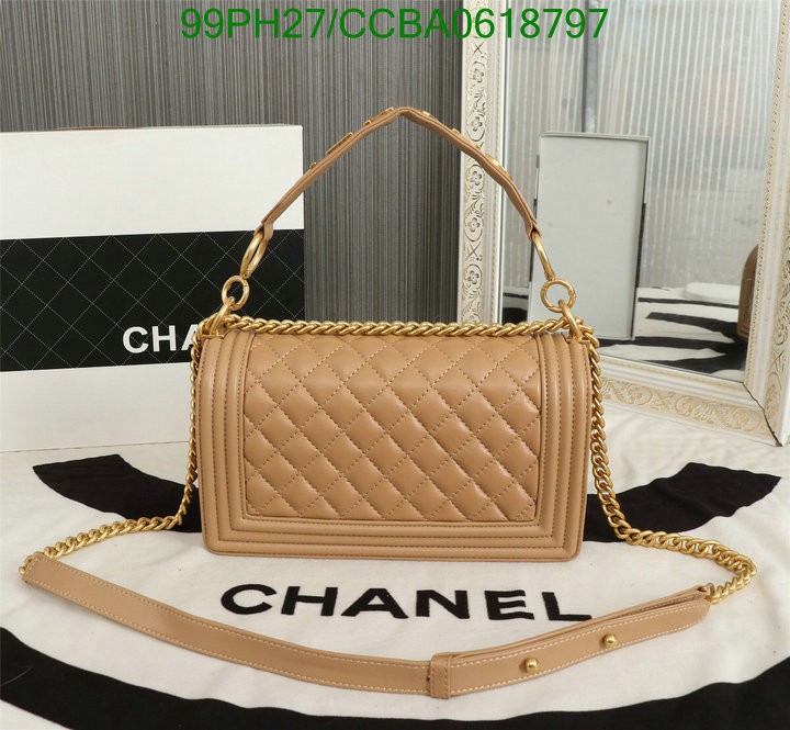 Chanel Bags ( 4A )-Le Boy,Code: CCBA0618797,$: 99USD