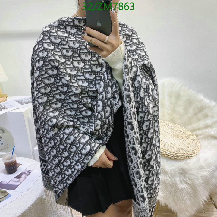 Scarf-Dior, Code: ZM7863,$: 32USD